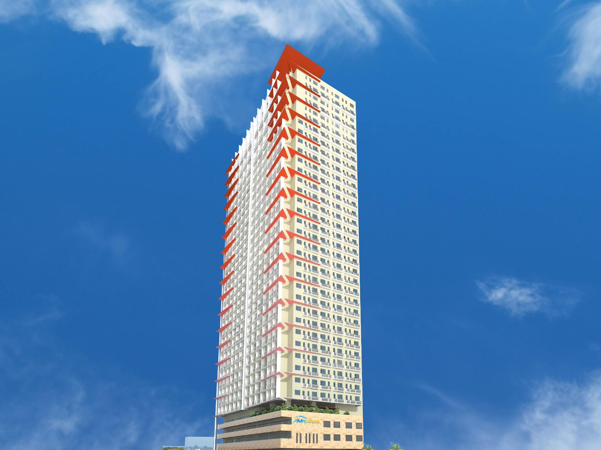 AMA Tower Residences, Ortigas, EDSA, Condo For Sale, Mandaluyong, 2-Bedroom Unit